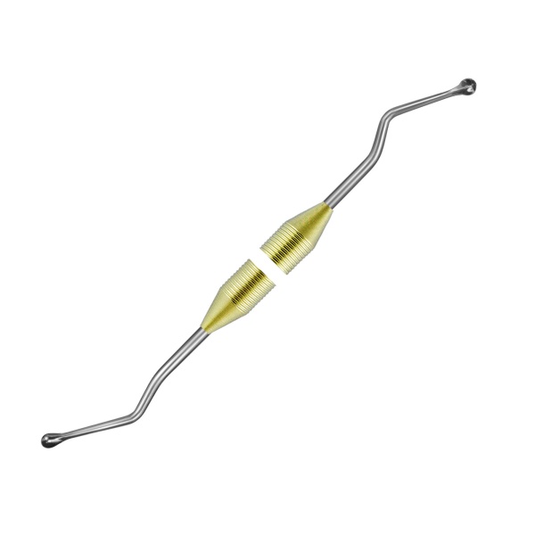 11-07 Ложка кюретажная изогнутая короткая малая 2,2